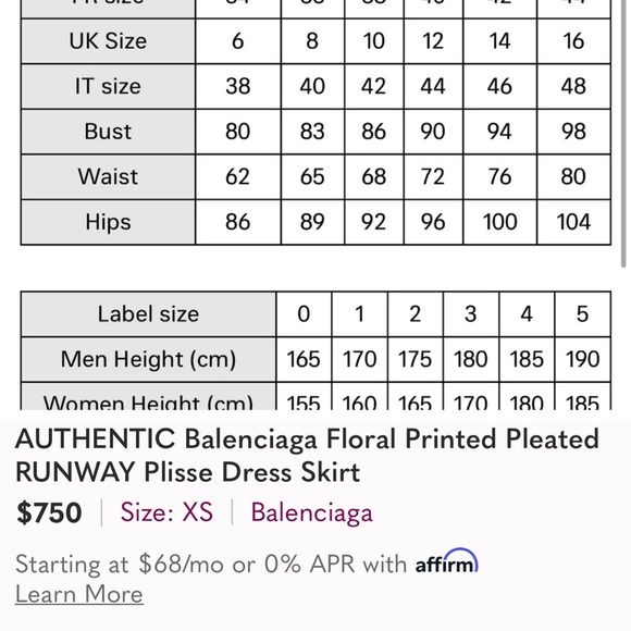 Balenciaga pleated skirt new - Picture 9 of 11